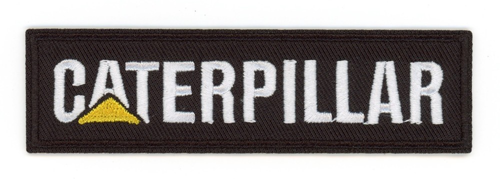 Caterpillar Patch – Heavy Equipment Heritage – Iron-On Badge