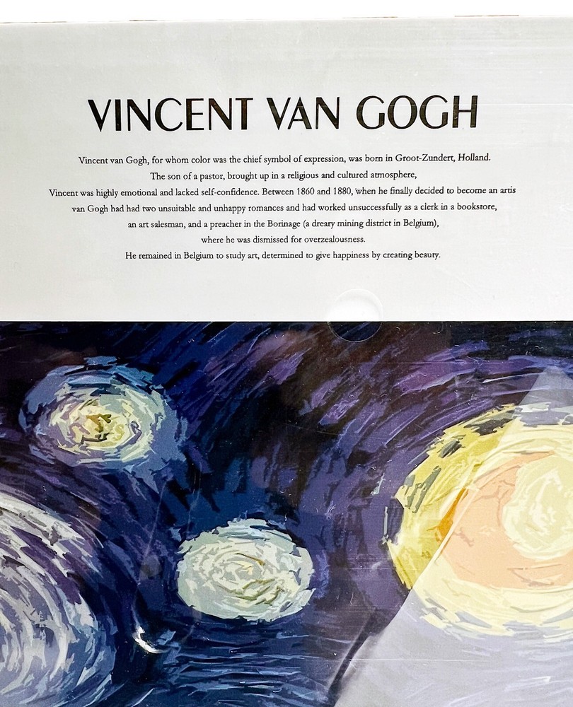Vincent Van Gogh Starry Night Blank Sketch Book