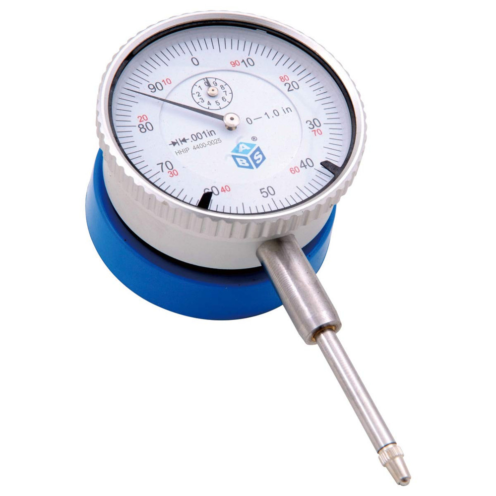 4400-0025 1" Dial Indicator and Magnetic Back Set