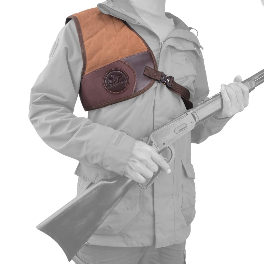 Shooting Shoulder Pad Adjustable Recoil Reduction for Field Shooters