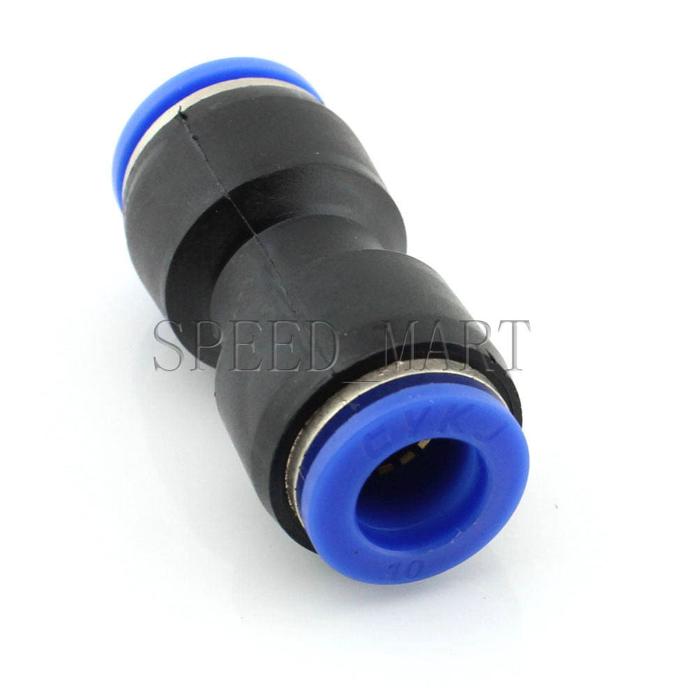 5 Pcs 12mm to 10mm Air Pneumatic Pipe Quick Release Connector Coupler Fitting