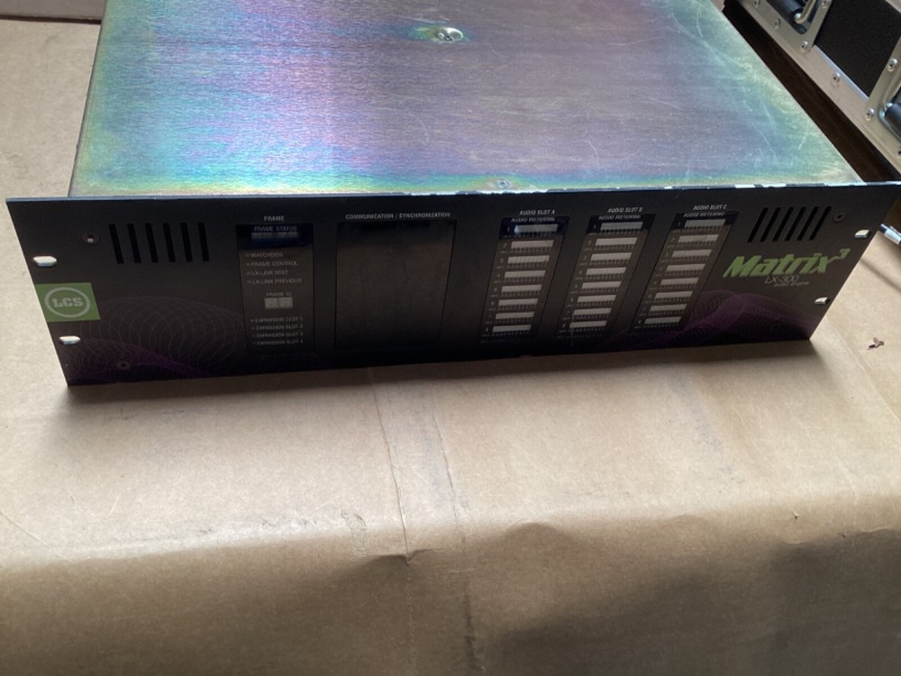 Meyer Sound LX-300 Matrix 3 Processor With Cards Error Codes Free Shipping