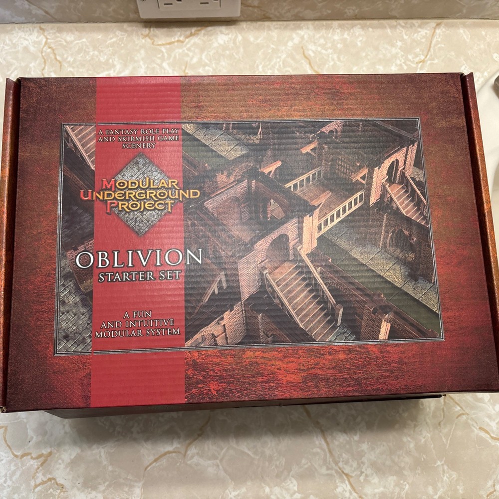 Oblivion Starter Set x3 Modular Underground Project dungeon terrain WarhammerD&D