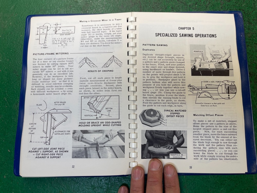 Craftsman Cabinetmaking Carpentry & Power Tool Know-how Guide Books
