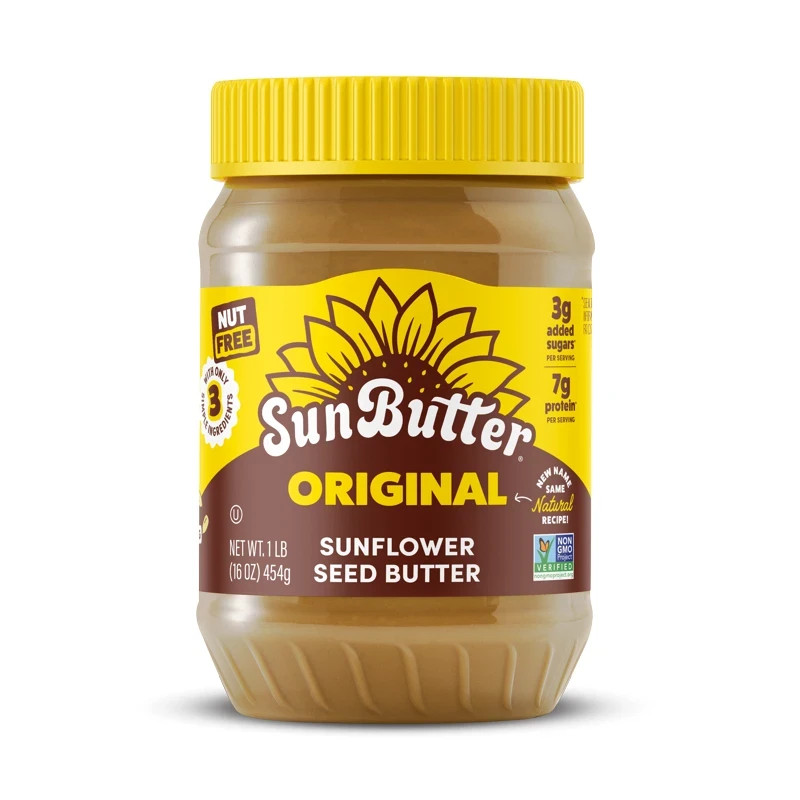 SunButter Original Sunflower Seed Butter 16 oz Jar