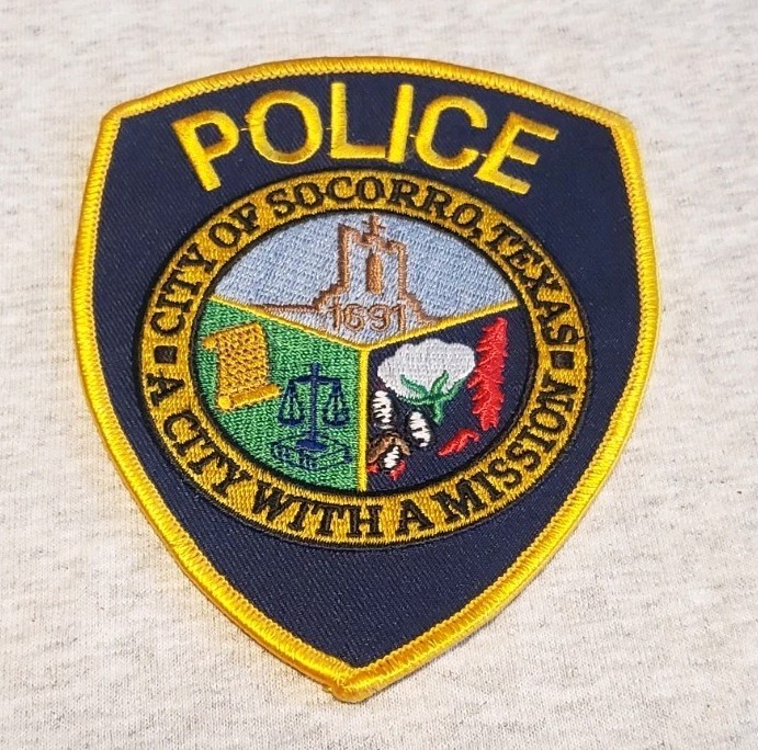 Socorro Texas Police Shoulder Patch