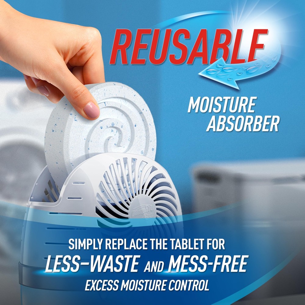 DampRid Moisture Absorber Drop-In Tablet New & Improved, & Improved