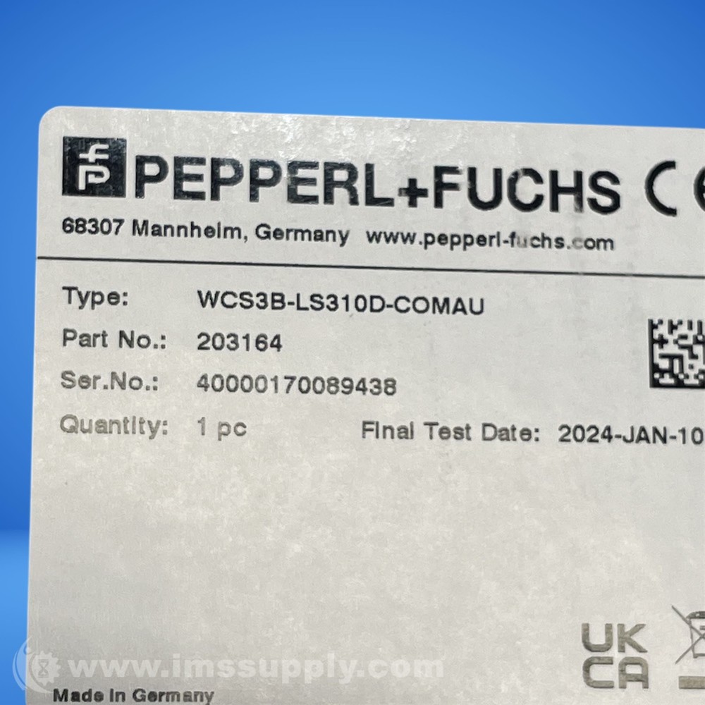 Pepperl & Fuchs 203164 Versacoder, WCS3B-LS310D-COMAU FNOB