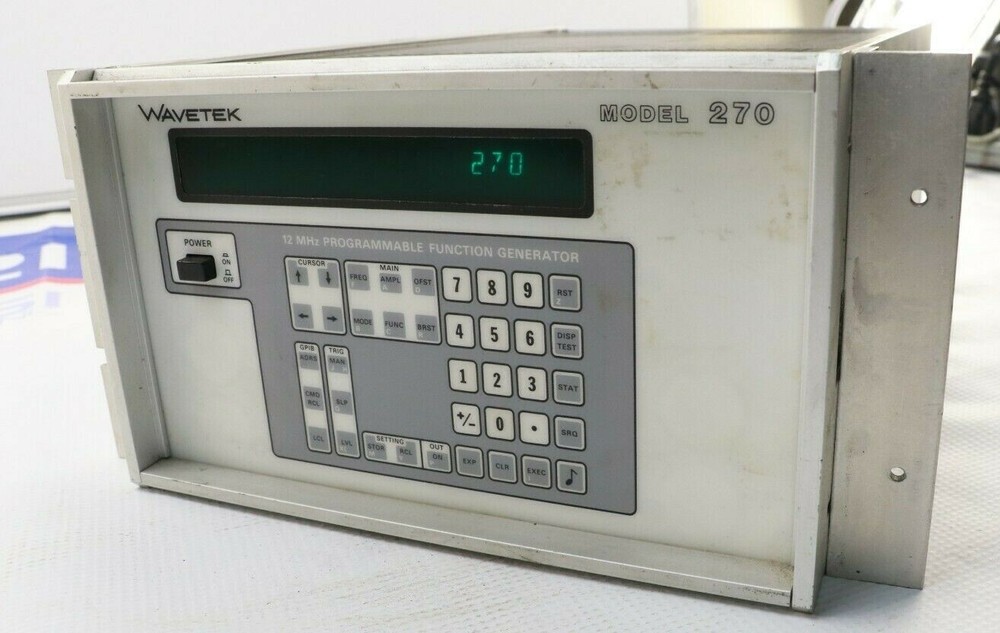 WAVETEK 270 12MHZ PROGRAMMABLE FUNCTION GENERATOR