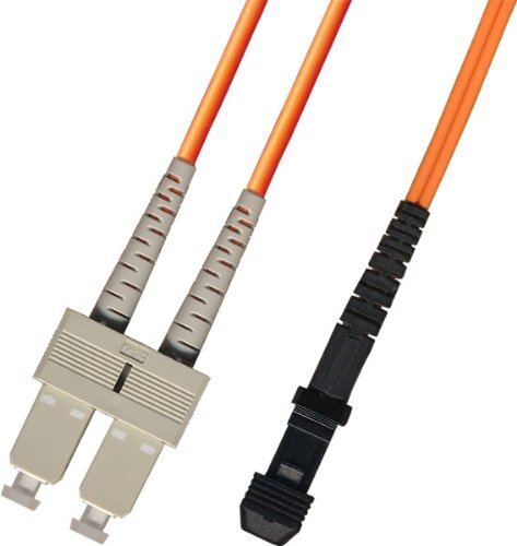 10M Multimode Duplex Fiber Optic Cable (62.5/125) MTRJ-SC