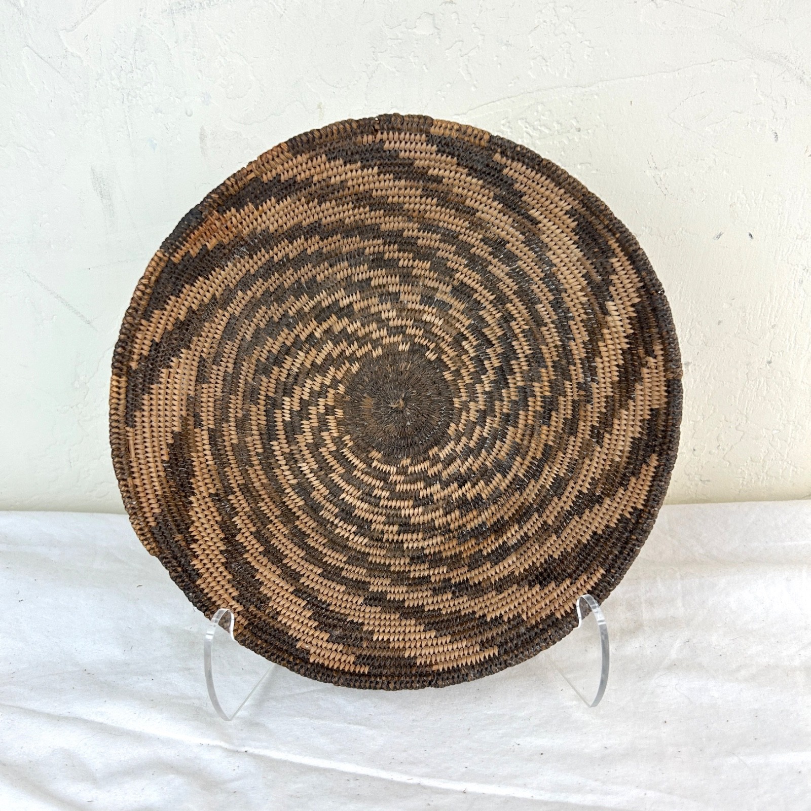 Museum Quality Whirlwind Tohono O'odham Pima Basket