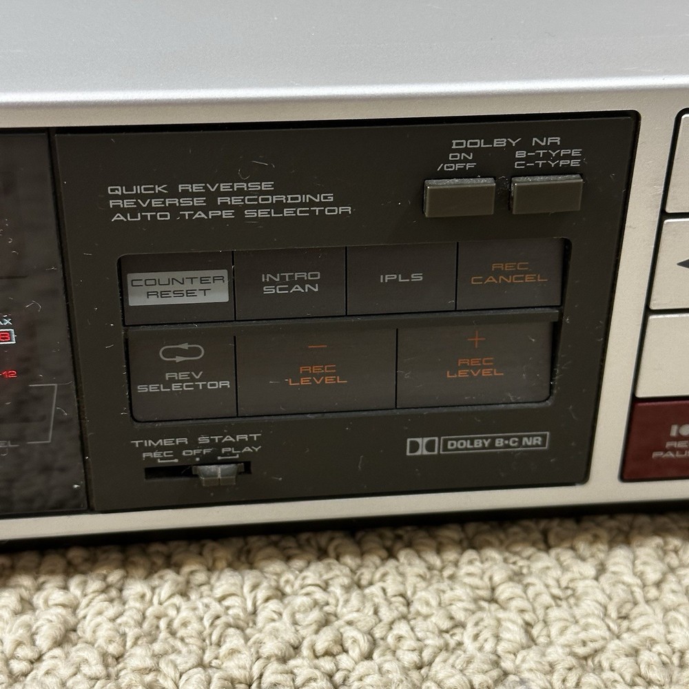 Akai HX-R44 Auto Reverse Stereo Cassette Deck