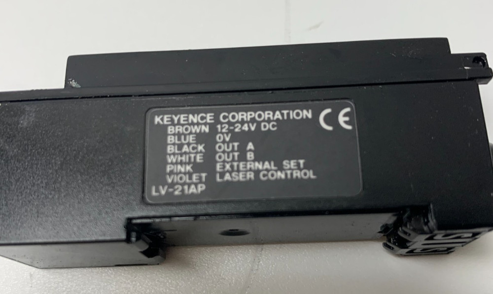 Keyence LV-21AP Digital Laser Sensor 12-24, VDC