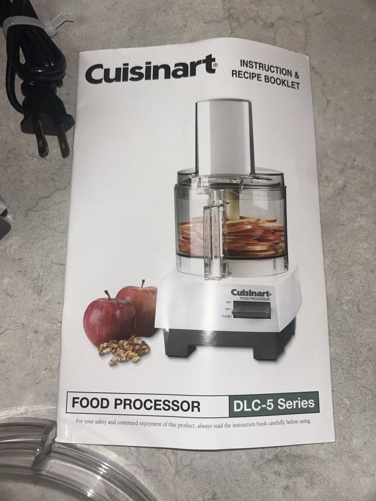 Cuisinart DLC-5 7-Cup Brushed Chrome Full Size Food Processor
