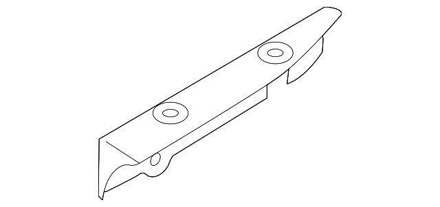 Genuine Volkswagen Front Bracket 5N0-860-197-C