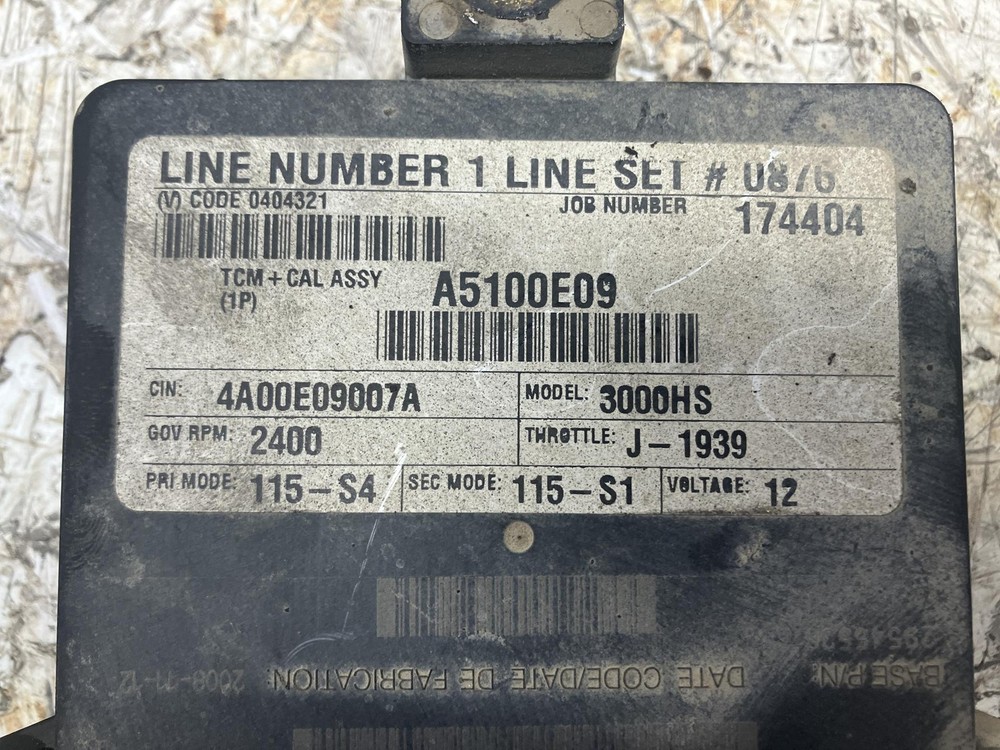 Allison 3000 HS TCM | Transmission Control Module - Used