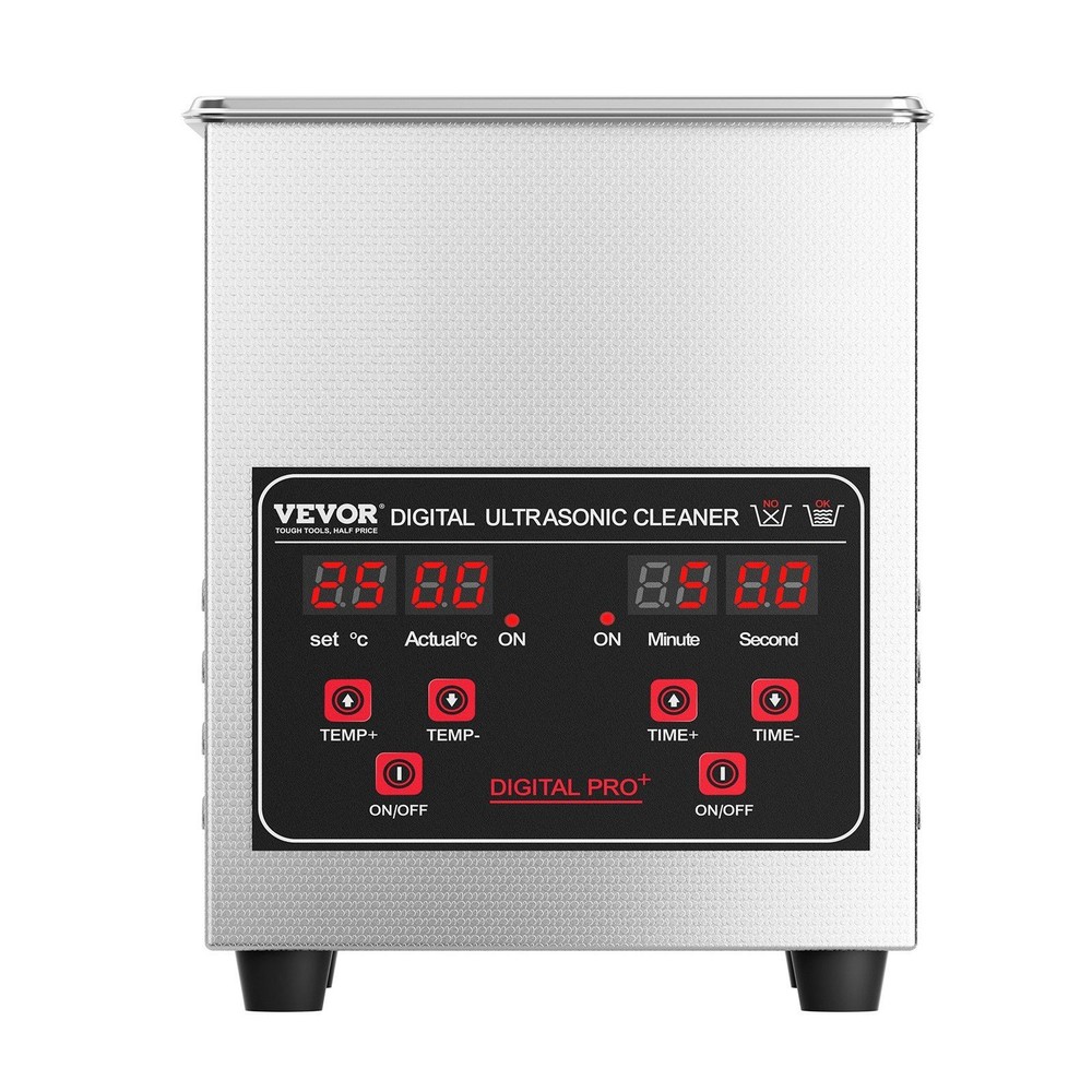 Smart 1.3L Ultrasonic Cleaner 40kHz with 99-Minute Timer Function
