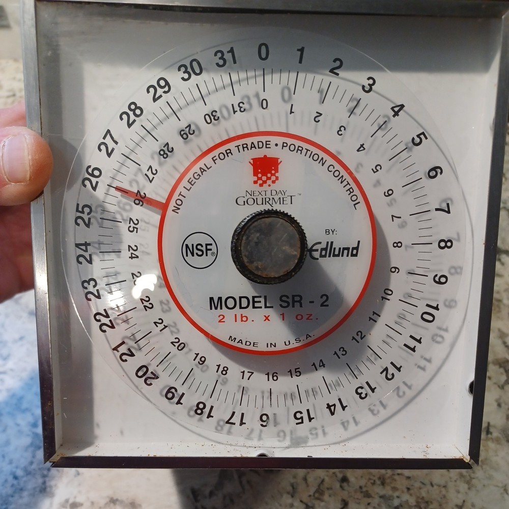 Vintage Edlund Model SR-2 2 LB Top Loading Counter Portion Scale