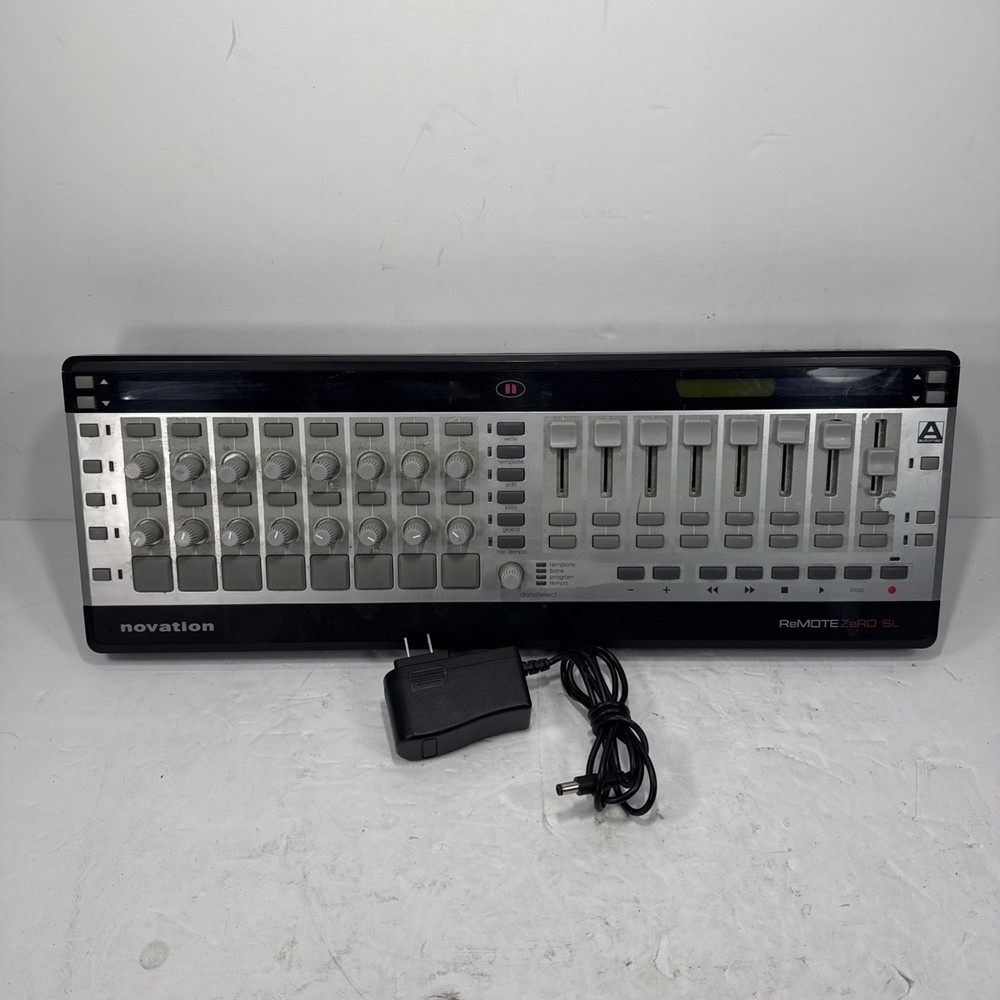 Novation Remote Zero SL Midi Controller ⚠️UNTESTED CRACKED SCREEN⚠️