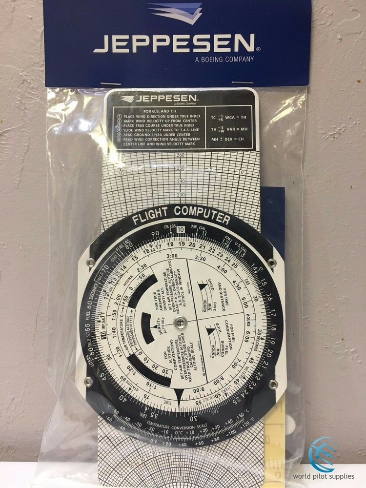 BRAND NEW JEPPESEN CSG STUDENT FLIGHT COMPUTER  p/n 10001316  E6-B type