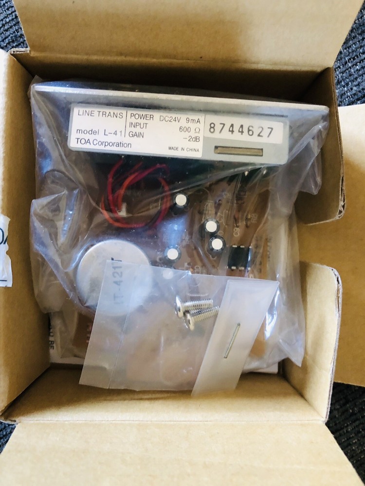 TOA L-41S Line Matching Input Module