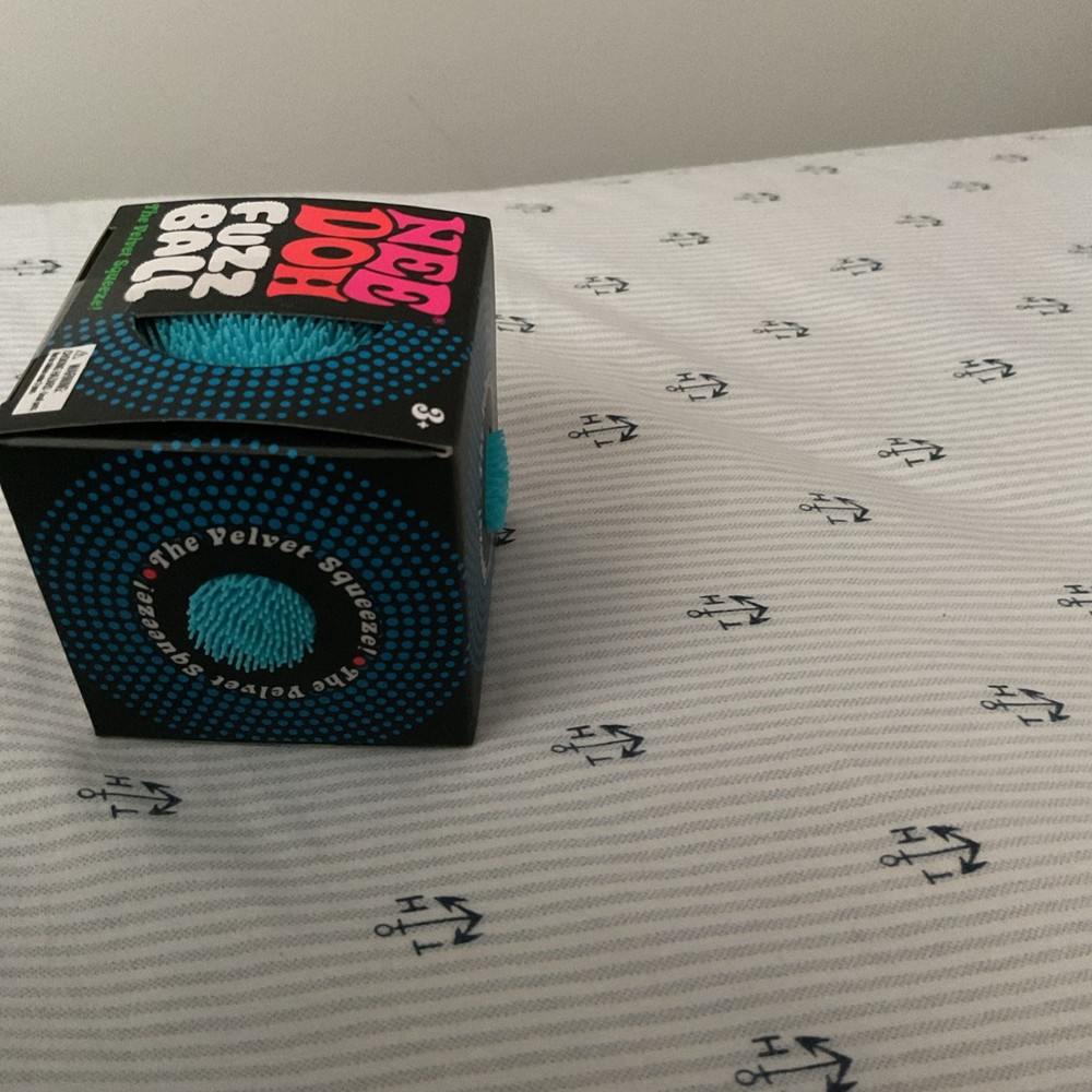 Authentic Schylling NeeDoh Fuzzball Blue