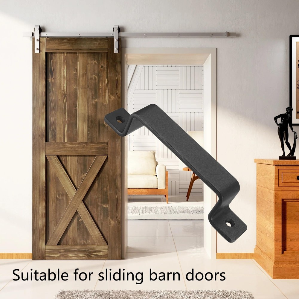 Door Handles 2 Pack Sliding Entry Door Handle 7.4" Length Rustic Front Pulls ...