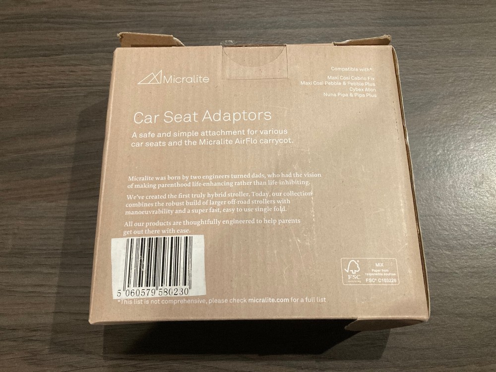Micralite Car Seat Adapters