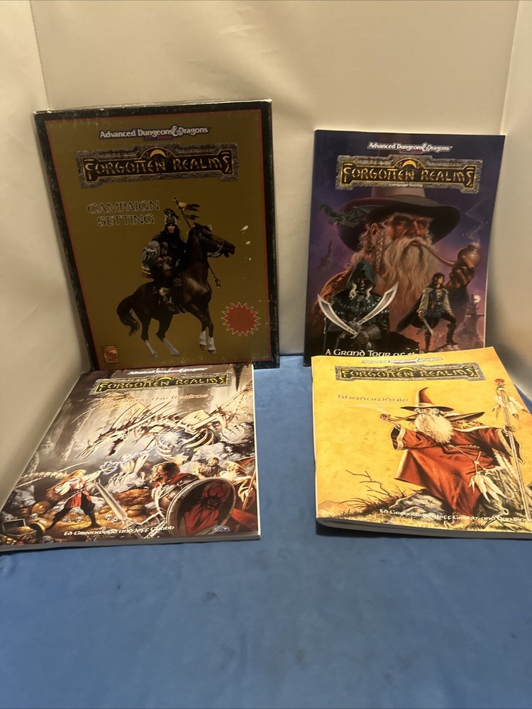 Advanced Dungeons & Dragons 2nd Edition Forgotten Realins Compaing Setting