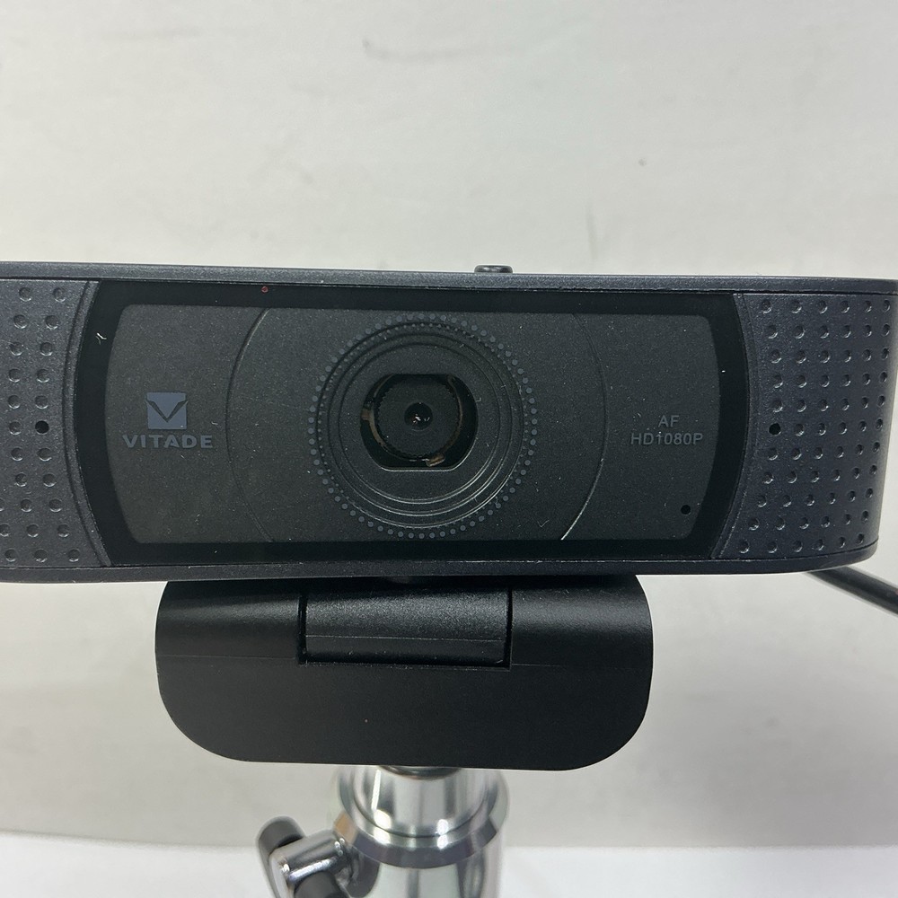 HD Webcam 1080P with Microphone & Cover Slide, 928 USB Computer Web Camera