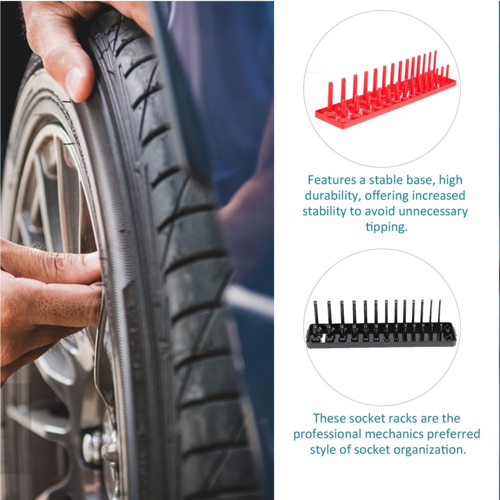 6 Pcs Socket Organizer Set Storage Tray Sockets Holders Organizers