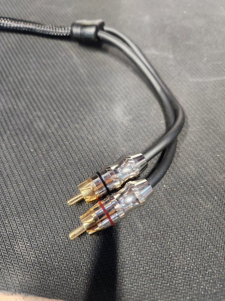 Nemesis Audio 2 Channel Triple Shielded Copper RCA Cable 12' Interconnect