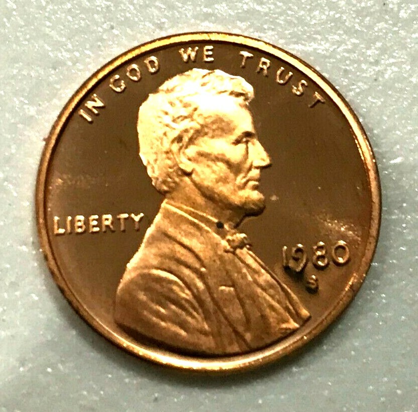 1980 S Lincoln Cent  PROOF from PROOF Set