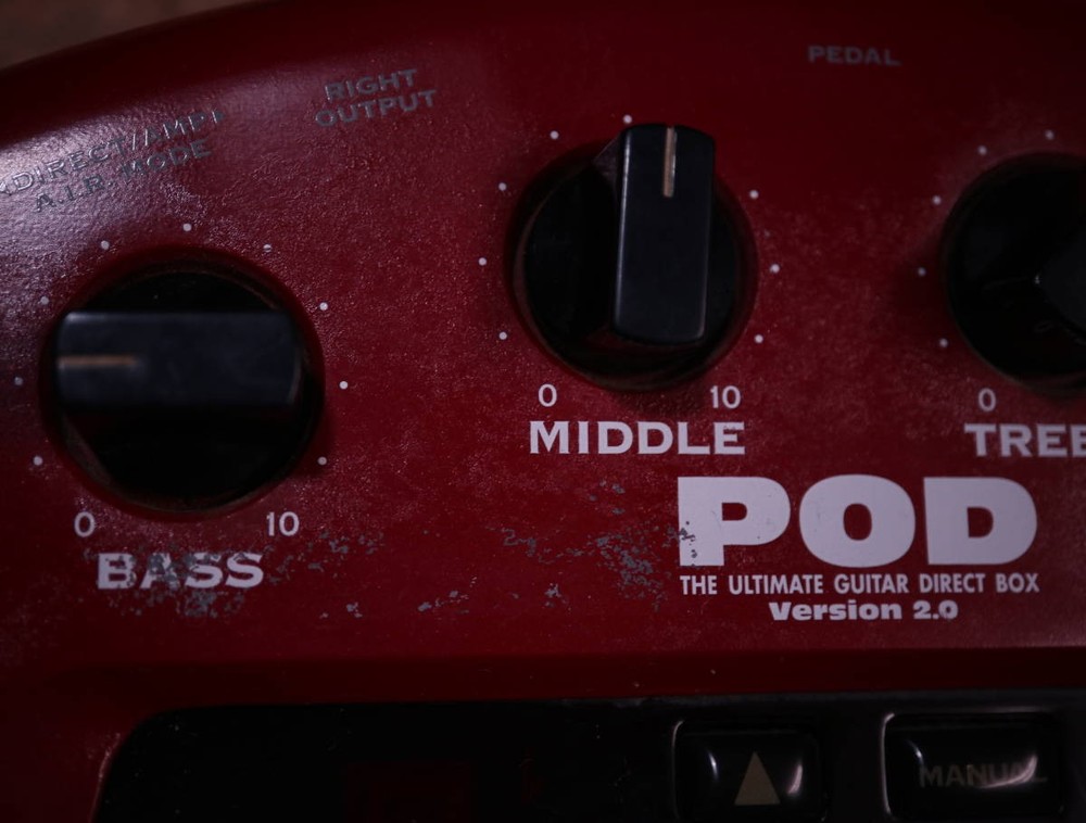 Line6 POD XT ver2 Amp Simulator Effects Pedal
