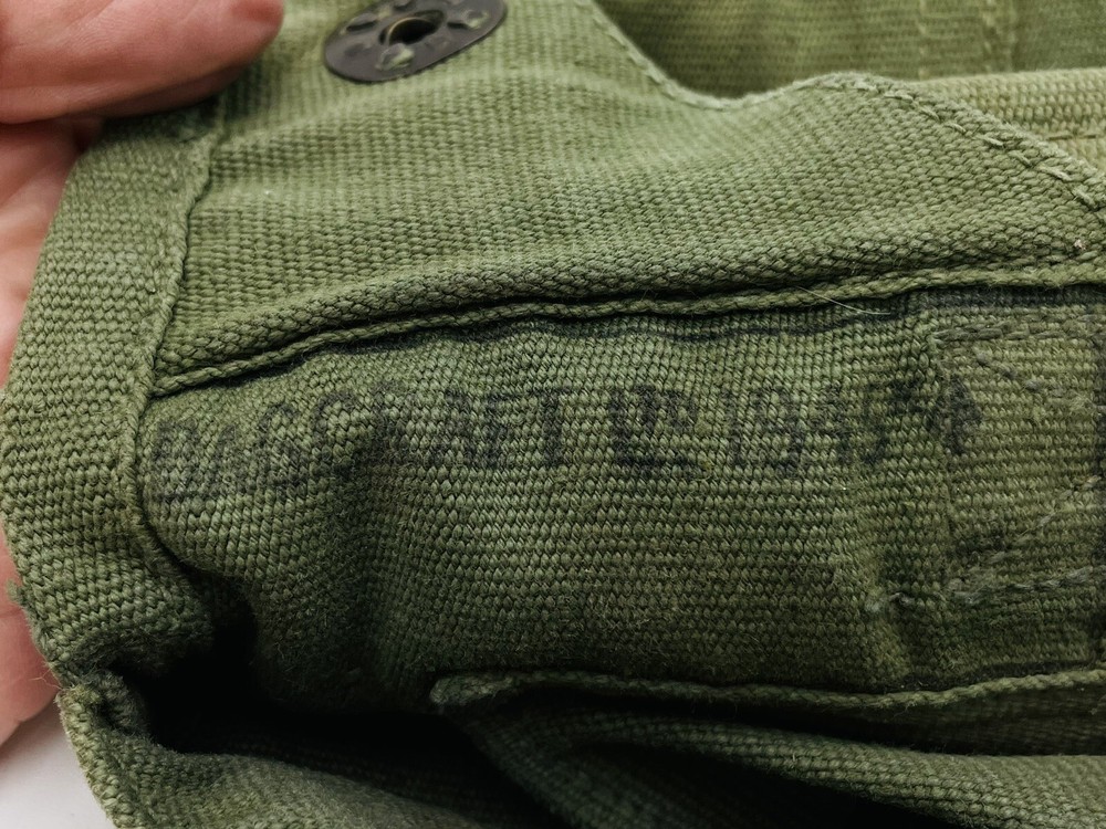 Vintage BAGCRAFT 1945 SOLING JAPAN Tin Mess Camp Cook Kit with Belt Bag