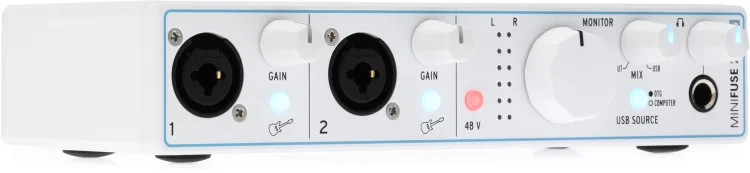Arturia MiniFuse 2 OTG USB-C Audio Interface - White