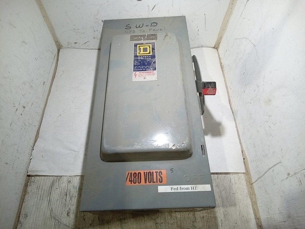 Square D H363 Single Throw Safety Switch (G1B)