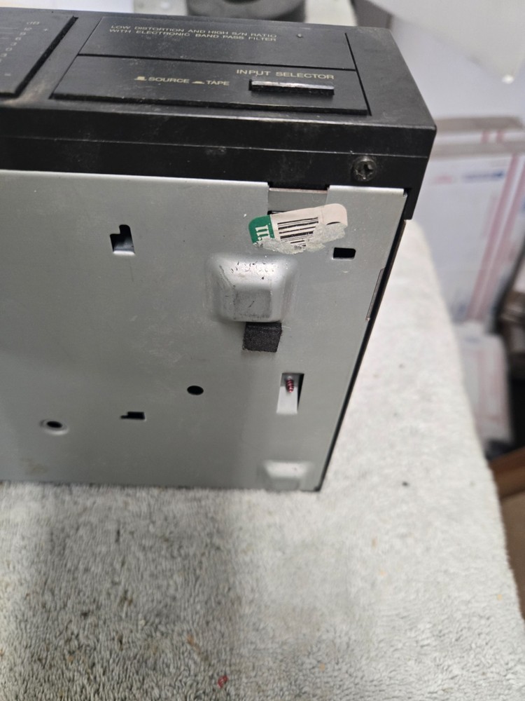 technics graphic equalizer, SH-8017, untested, parts only