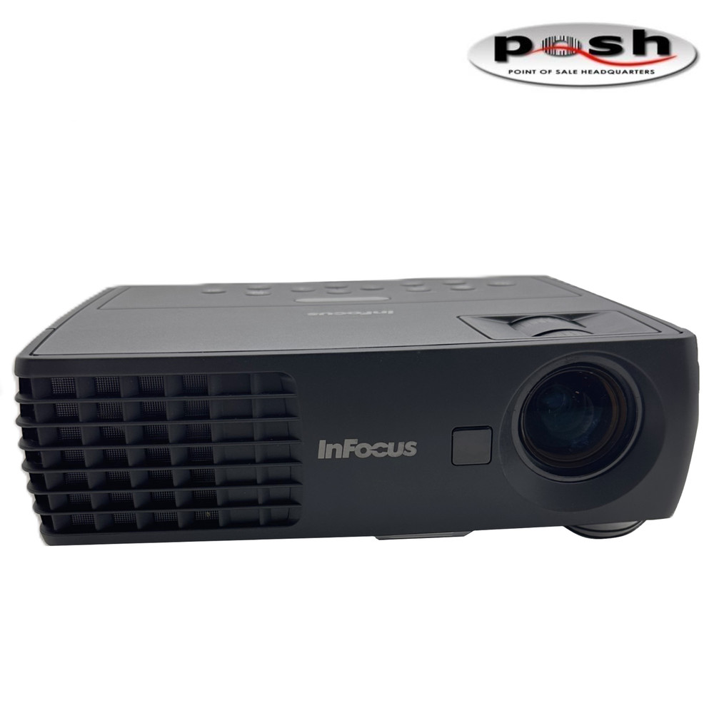 InFocus IN1112 DLP Projector w/ Carrying Case, cables, Remote Control