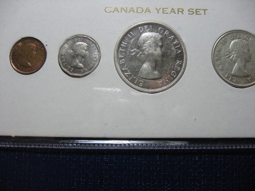 1959 Canada coin set
