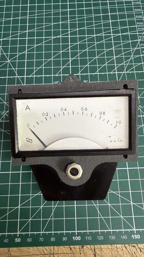 VINTAGE AMMETER - BRITISH
