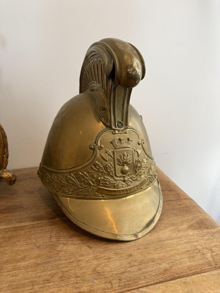 Vintage Firefighter Helmet