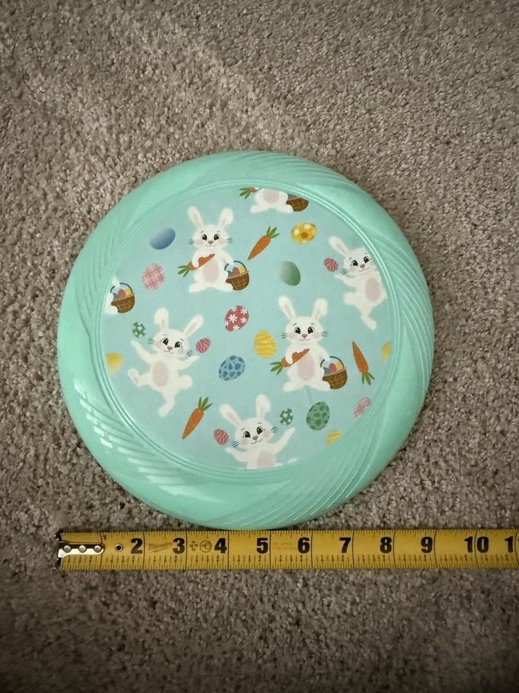 Easter Frisbee Easter Bunny Egg Carrot