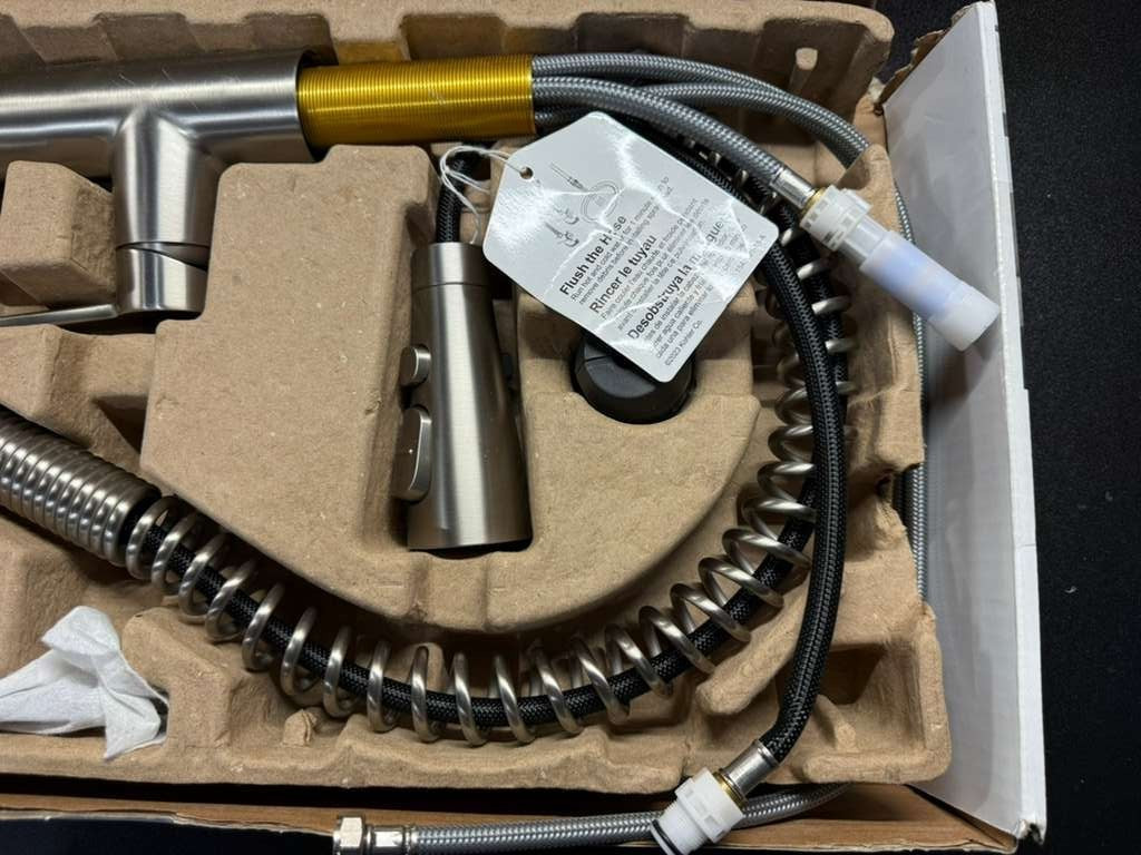 Kohler Vind Semi-Professional Pull-down Kitchen Sink Faucet Stainless Steel