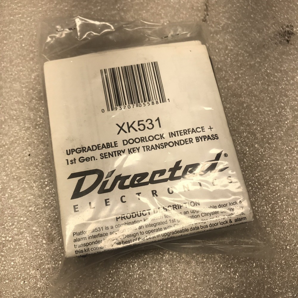 Directed XK531 Upgradeable Doorlock Interface + 1st Gen Sentry Key Bypass