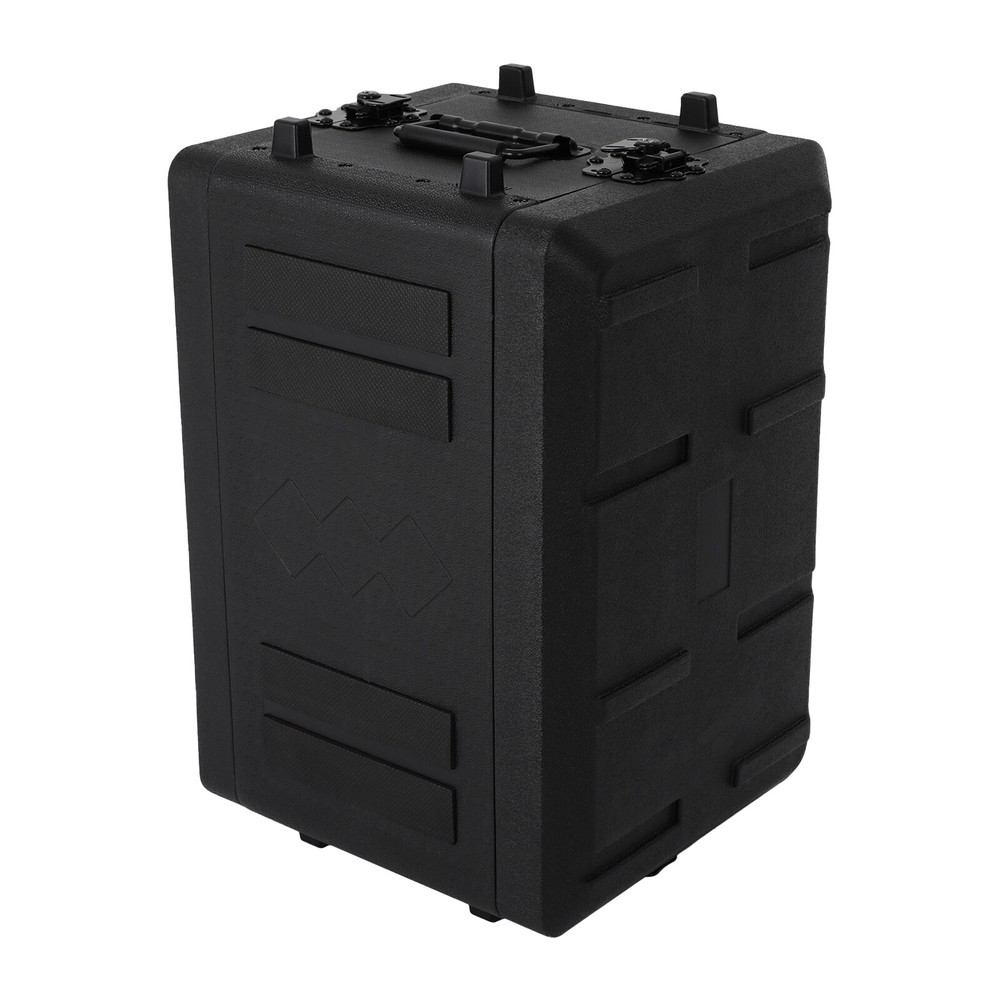 6u Rack Case Dust-proof With Microphone Storage Equalizers Amplifiers Speaker