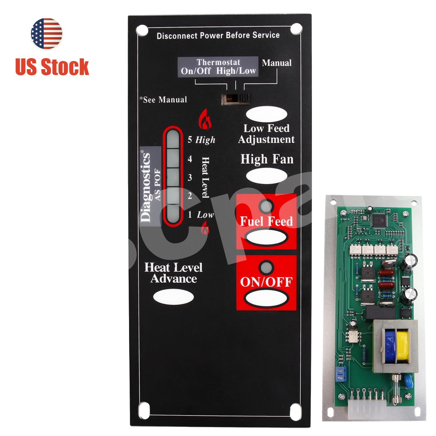 Digital Circuit Board C-E-401 A-E-401 for Breckwell P23 P24 P1000 Big E P2700