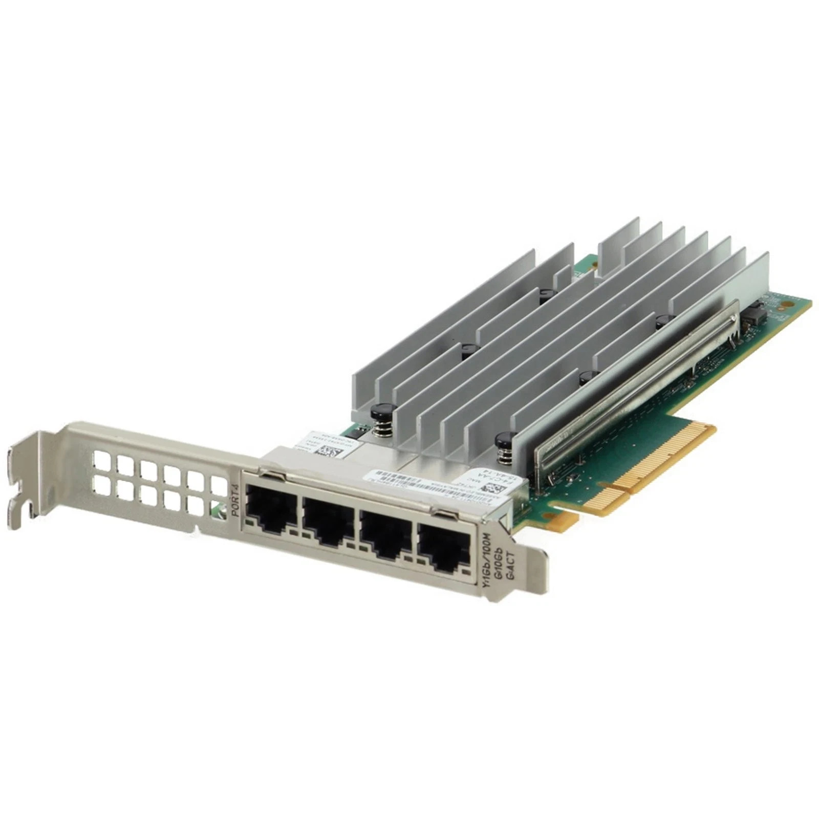Dell Qlogic QL41164HFRJ Quad Port 10GbE RJ-45 10GBase-T Network Card 33M0K