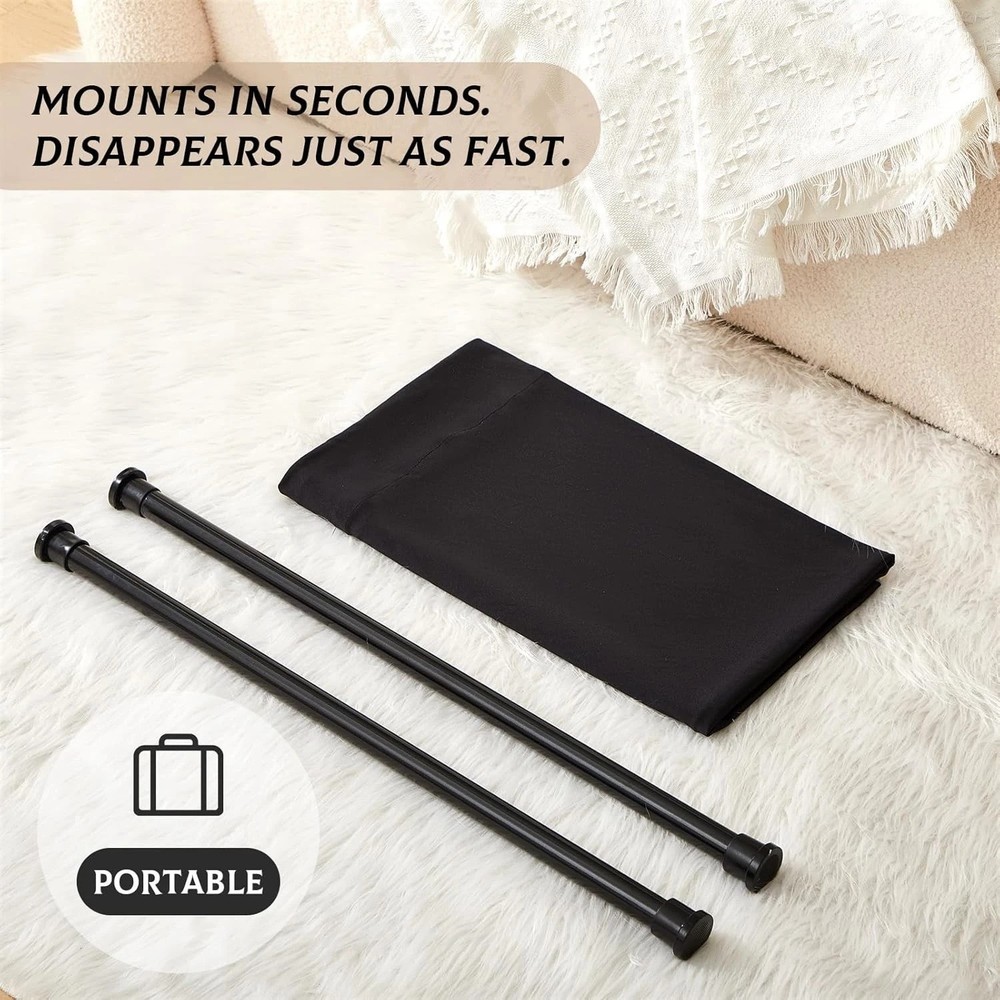 Adjustable Glory Hole Kit - Temporary Wall Partition for Intimate Couples Games