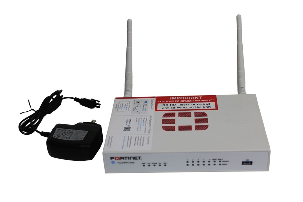 Fortinet FORTIWIFI-50E Firewall VPN Security Device